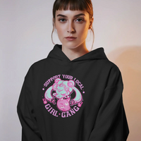 Sailor Moon "Support Your Local Girl Gang" Womens Hoodie