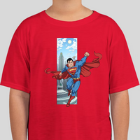 Superman: Man of Steel Graphic Tee Boys Youth Shirt