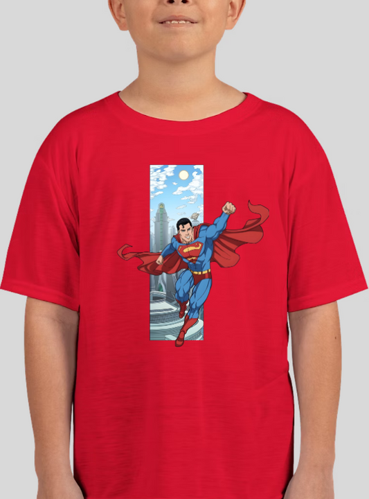 Superman: Man of Steel Graphic Tee Boys Youth Shirt