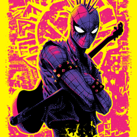 Spider-Punk Rock Graphic Tee Unisex