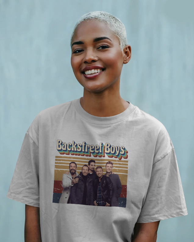 Backstreet Boys Vintage Graphic Tee Womens Shirt