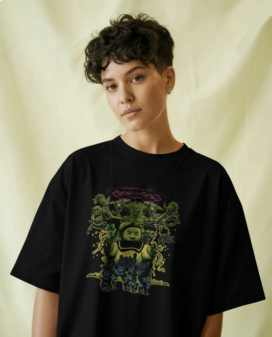 Ghostbusters Supernatural Showdown Graphic Tee Unisex Shirt