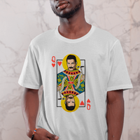 Killer Queen of Hearts Freddie Mercury Graphic Tee Unisex