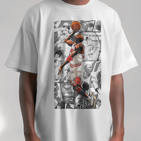 Michael Jordan 'Airborne Legend' Comic Panel T-Shirt Unisex Shirt