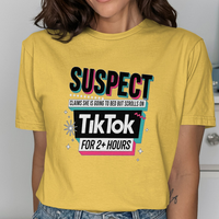 TikTok Addict Graphic Tee Unisex Short Sleeve