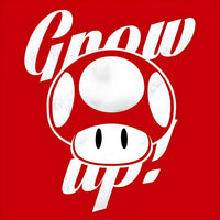 Grow Up! Mario Mushroom Unisex Graphic Tee