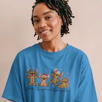 Stitch's Gingerbread Baking Co. Christmas Holiday T-Shirt