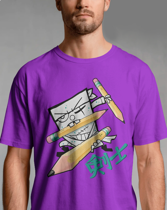 Doodlebob x Roronoa Zoro - One Piece Mash Up Tee