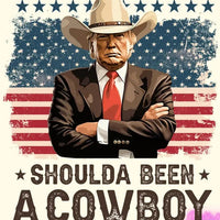 Shoulda Been a Cowboy Trump Graphic Tee