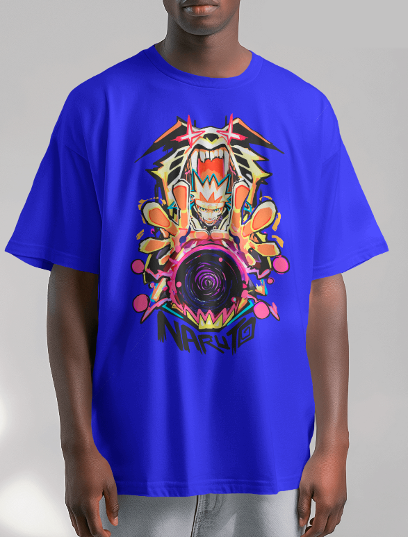 Naruto "Kurama Mode" Neon Graffiti Tee |