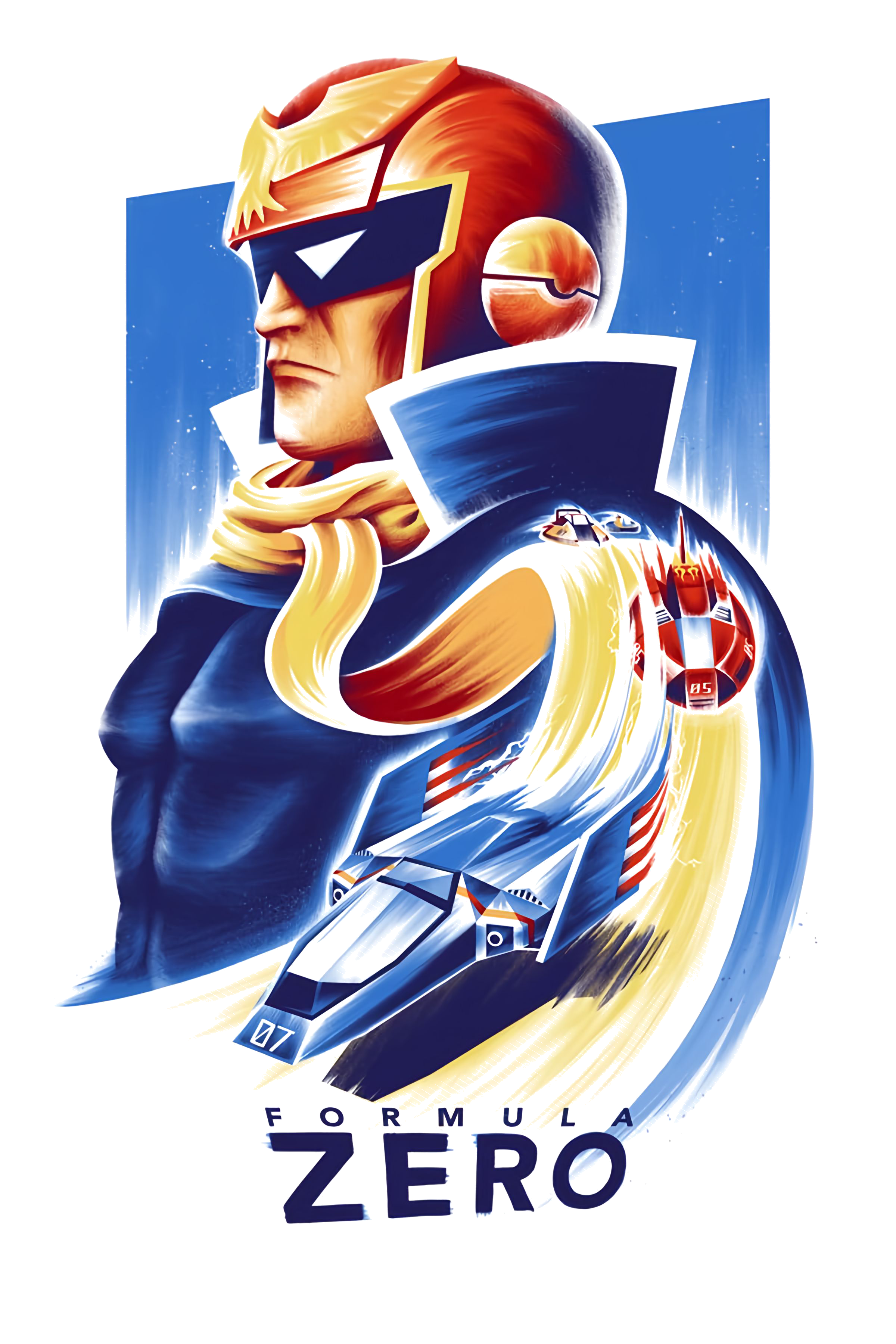 F-Zero Falcon Graphic Tee Unisex Shirt