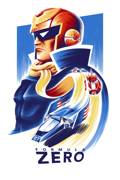 F-Zero Falcon Graphic Tee Unisex Shirt