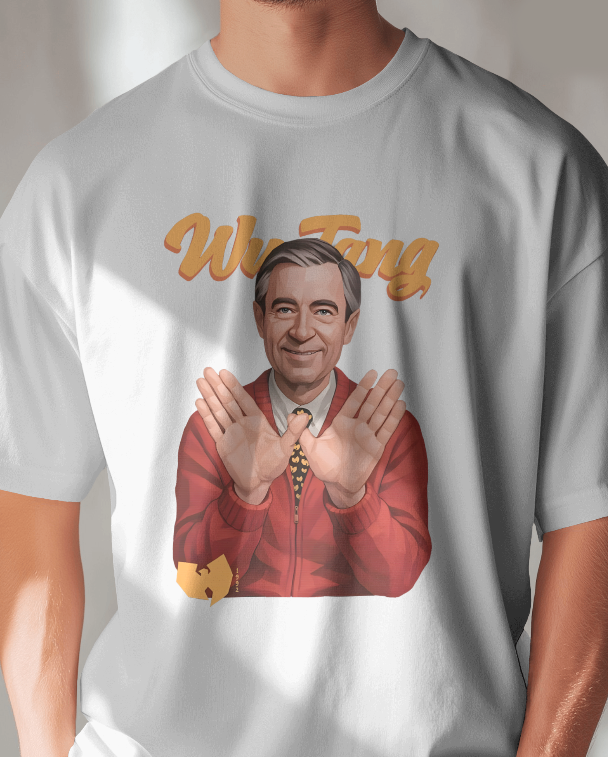 Enter The Neighborhood: Mr. Rogers x Wu-Tang Mashup Tee