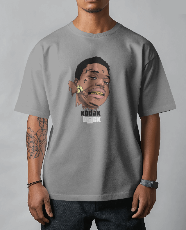 Kodak Black Gold Grill graphic Tee unisex Shirt