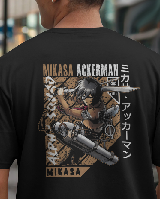 Attack on Titan Mikasa Scout Regiment Graphic Tee Unisex Shirt