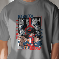 Dragon Ball Z Goku & Vegeta Graphic Tee Unisex Shirt