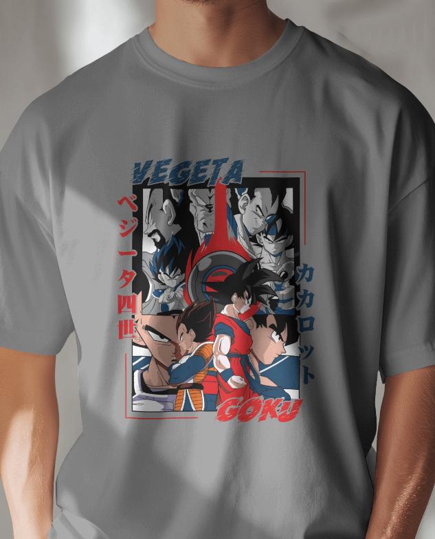 Dragon Ball Z Goku & Vegeta Graphic Tee Unisex Shirt