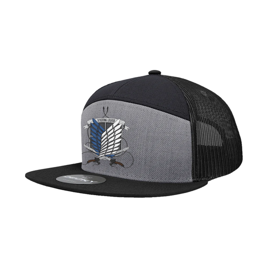 Attack On Titan Survey Corps 7 Panel Snapback
