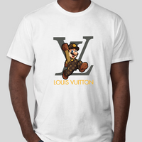 Mario Louis Vuitton Jumpsuit Graphic Tee Unisex Tee