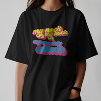 My Neck, My Back, My Anxiety Attack Graphic Womens Tee