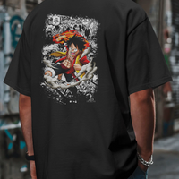 Luffy Manga Panels One Piece Graphic Tee Unisex Shirt