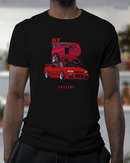 Nissan R34 Skyline GTR Graphic Tee Unisex Shirt