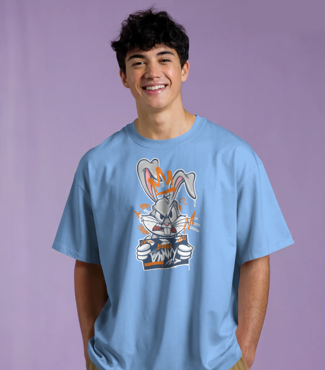 Bugs Bunny Street Graffiti Graphic tee Unisex Shirt