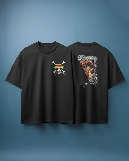 Luffy Manga Panels One Piece Graphic Tee Unisex Shirt