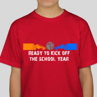 Rocket League Kick Off The School year Youth Back-To-School Tee
