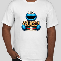 Cookie Monster GUCCI Cookie Graphic Tee Unisex Tee