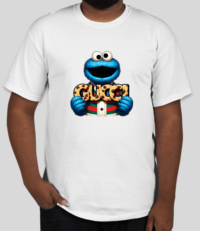 Cookie Monster GUCCI Cookie Graphic Tee Unisex Tee