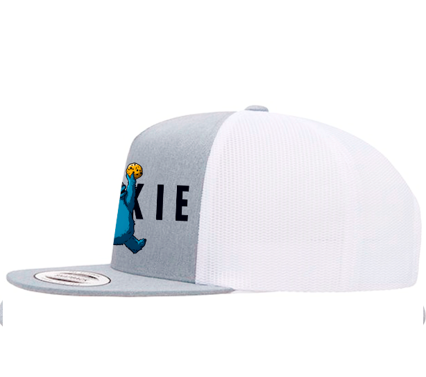 Cookie Monster "Jumpman" Parody Snapback Hat - Sesame Street Parody