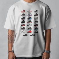 Air Jordan 1-23 Sneaker Graphic Tee Unisex Shirt