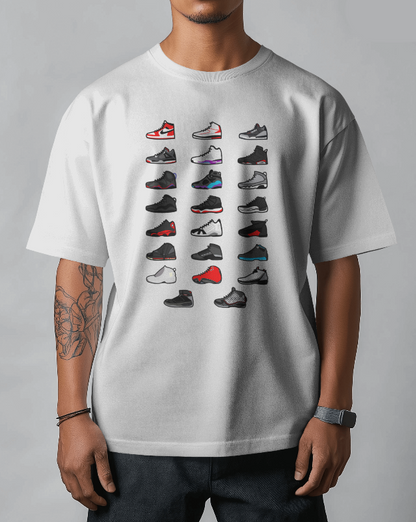 Air Jordan 1-23 Sneaker Graphic Tee Unisex Shirt