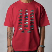 Air Jordan 1-23 Sneaker Graphic Tee Unisex Shirt