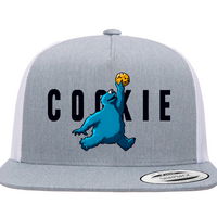 Cookie Monster "Jumpman" Parody Snapback Hat - Sesame Street Parody