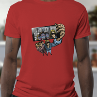 They Live Selfie Graphic Tee Unisex Alien Shirt