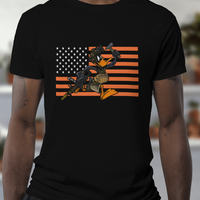 Daffy Duck Miltary Fatigues Graphic Tee Unisex Shirt