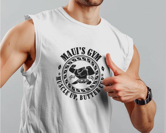 Maui's Gym Tank Top Athleticwear Unisex Black