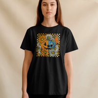 Pumpkin Stitch Graphic Tee Unisex Shirt