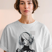 Nier Automata: 2B Android Serenity Graphic Tee