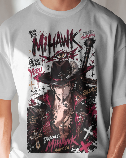Dracule Mihawk: Legendary Swordsman – One Piece Tee