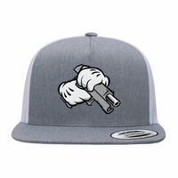 Mickey Hands Cocking Pistol Snapback Unisex Hat