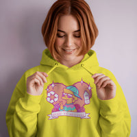 Lisa Simpson "Born To Recycle" Graphic Hoodie Womens Hoodie