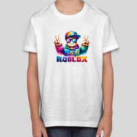 Roblox Peace Fingers Boys Youth Graphic Tee
