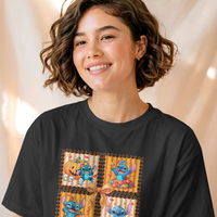 Stitch Autumn Vibes Graphic Tee Unisex Shirt