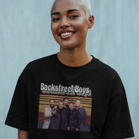 Backstreet Boys Vintage Graphic Tee Womens Shirt
