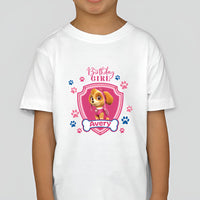 Paw Patrol Skye Toddler Personalized Name Birthday Girl Tee