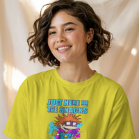 Chucky Finster "Here For The Snacks" Rugrats Graphic Tee Unisex Shirt