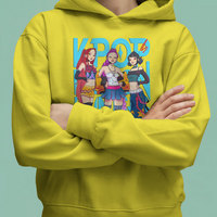 K-Pop Demon Hunter HUNTR/X Womens Graphic Hoodie